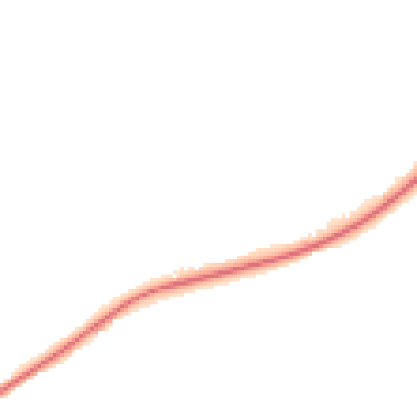 Night-time road noise heatmap for BB12 9DA