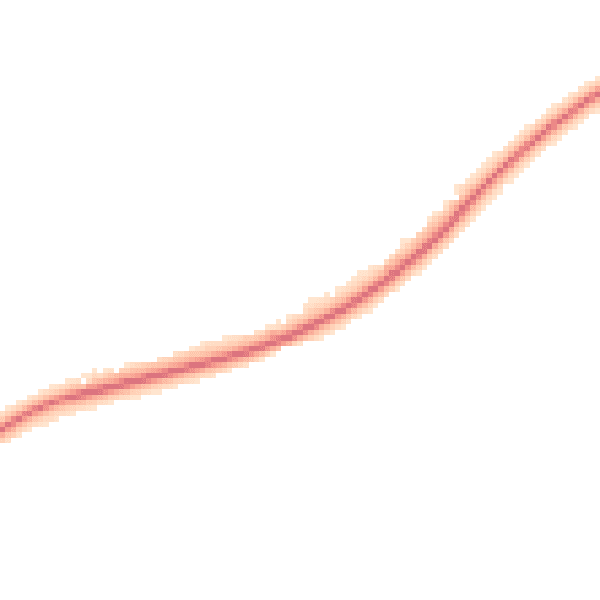 Night-time road noise heatmap for BB12 9HE