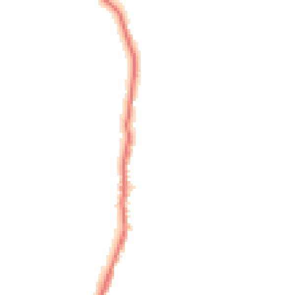 Night-time road noise heatmap for BB18 6QE