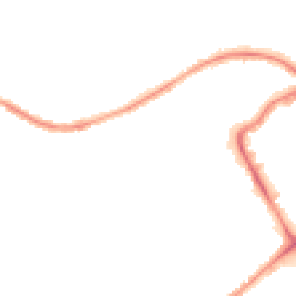 Night-time road noise heatmap for BB2 1HN