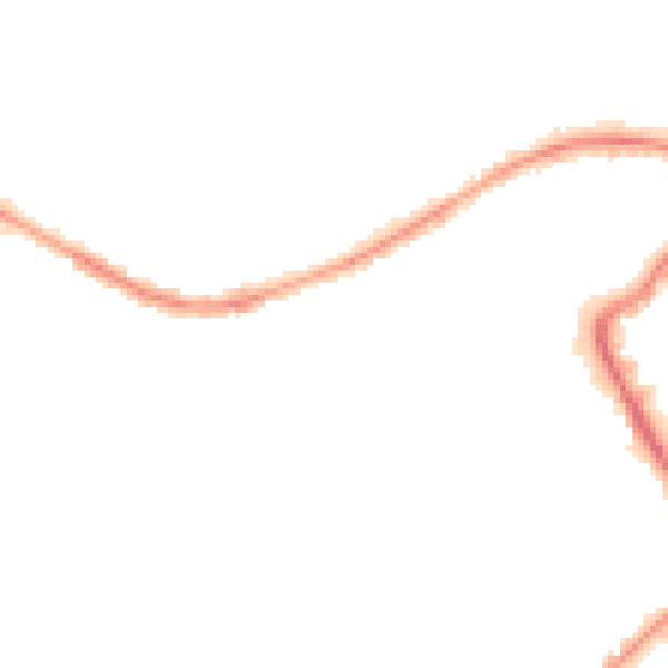 Night-time road noise heatmap for BB2 1HW