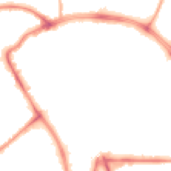 Night-time road noise heatmap for BB2 1JG