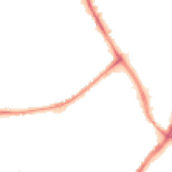 Night-time road noise heatmap for BB2 1NU