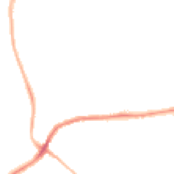 Night-time road noise heatmap for BB2 1UG