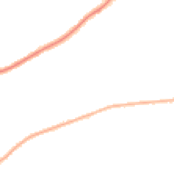 Night-time road noise heatmap for BB2 5AQ
