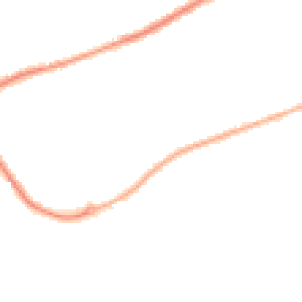 Night-time road noise heatmap for BB2 5DU
