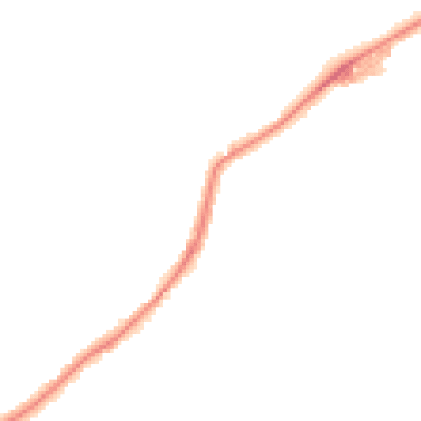 Night-time road noise heatmap for BB2 5LJ