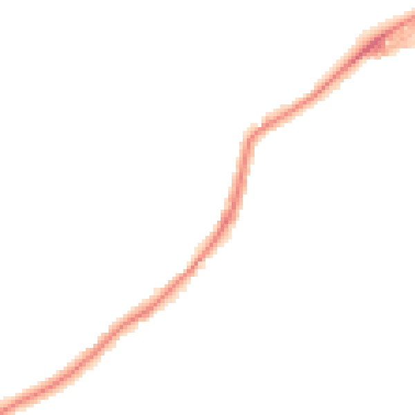 Night-time road noise heatmap for BB2 5LQ