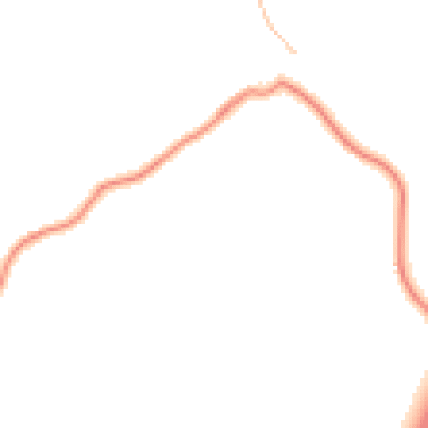 Daytime road noise heatmap for BB2 7LQ