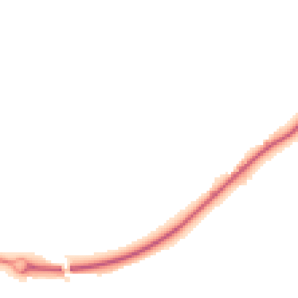 Night-time road noise heatmap for BB2 7LR