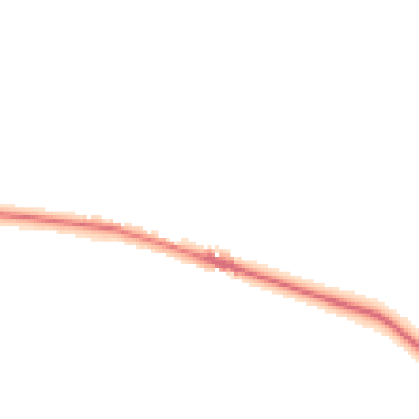 Night-time road noise heatmap for BB2 7NU