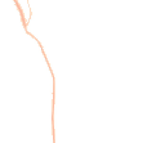 Night-time road noise heatmap for BB4 4AG