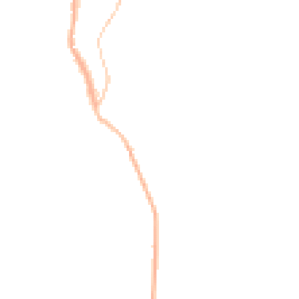 Night-time road noise heatmap for BB4 4AN