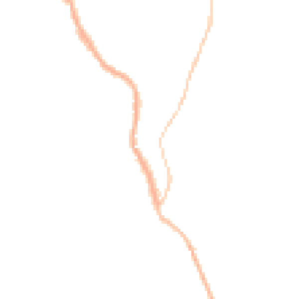 Night-time road noise heatmap for BB4 4FE