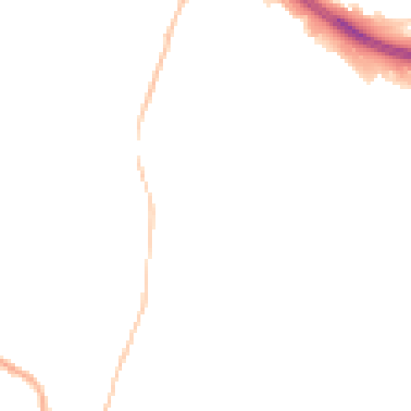 Night-time road noise heatmap for BB4 4HB