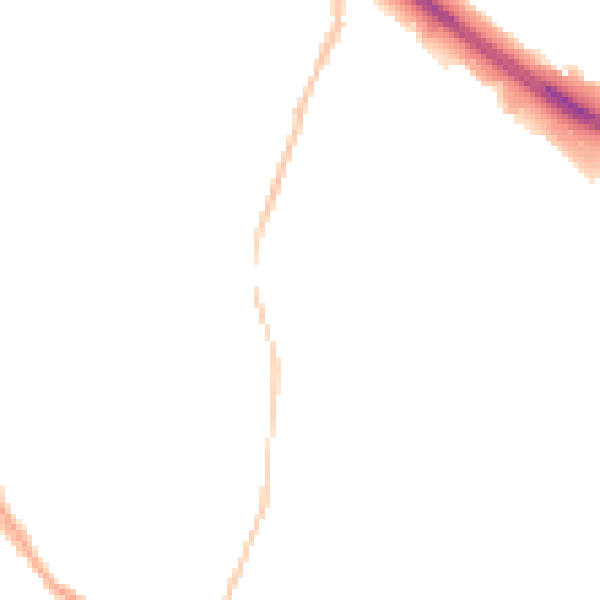 Night-time road noise heatmap for BB4 4HL