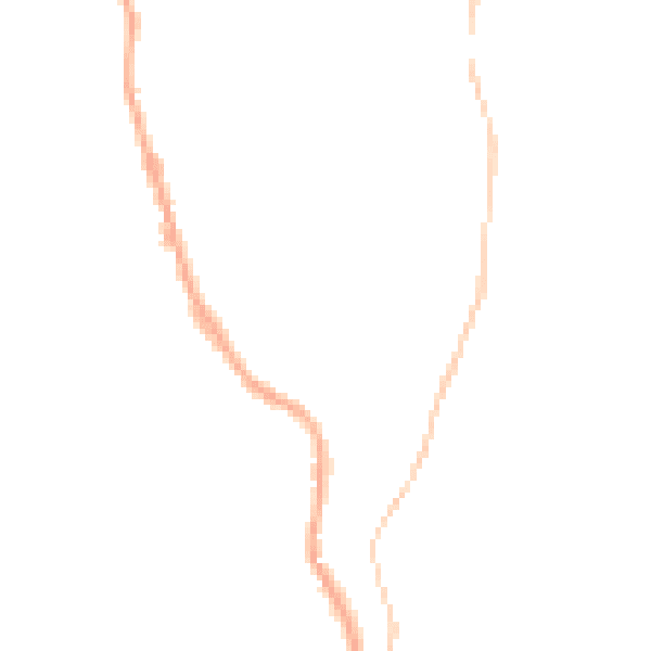 Night-time road noise heatmap for BB4 4NN