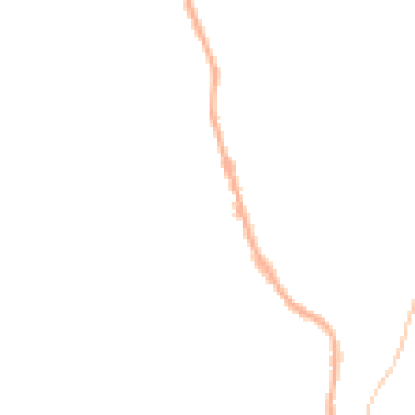 Night-time road noise heatmap for BB4 4NQ