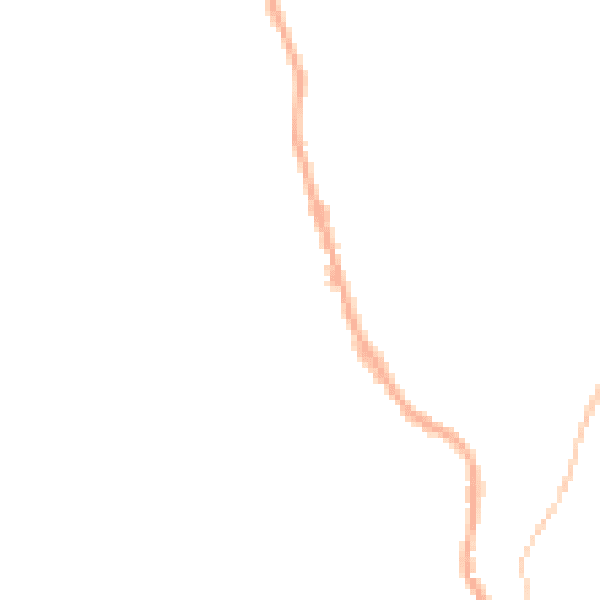 Night-time road noise heatmap for BB4 4NW
