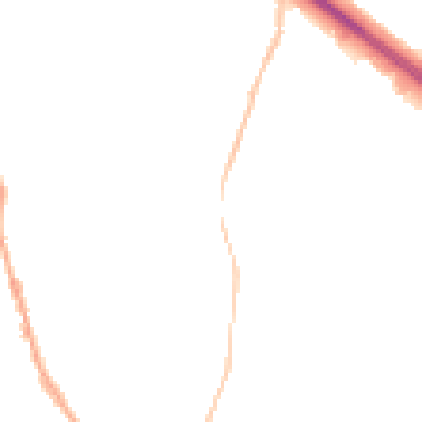 Night-time road noise heatmap for BB4 4PX