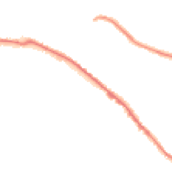 Night-time road noise heatmap for BB4 7BF