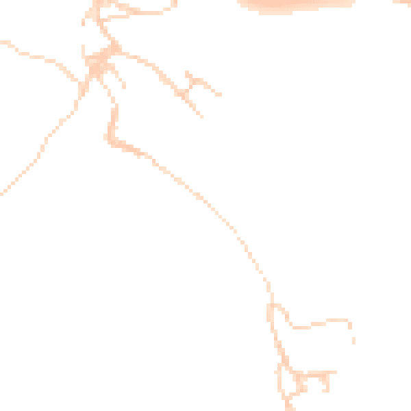 Daytime road noise heatmap for BB4 7DU