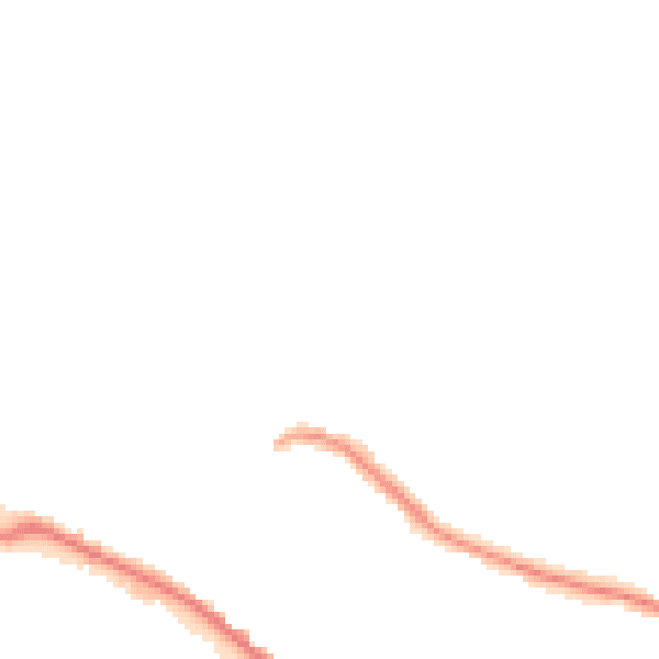 Night-time road noise heatmap for BB4 7ST