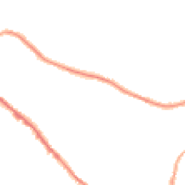 Night-time road noise heatmap for BB4 7TT