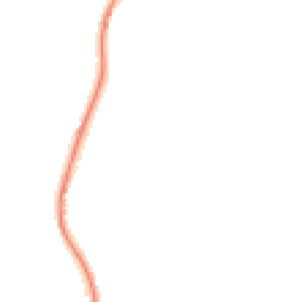 Night-time road noise heatmap for BB4 8AL