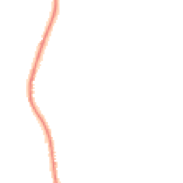 Night-time road noise heatmap for BB4 8ED