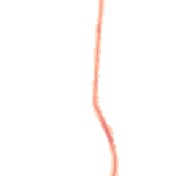 Night-time road noise heatmap for BB4 8FR