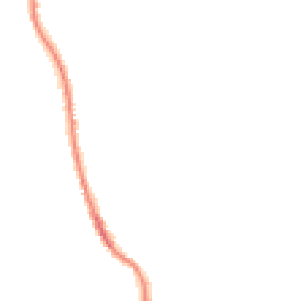 Night-time road noise heatmap for BB4 8JX