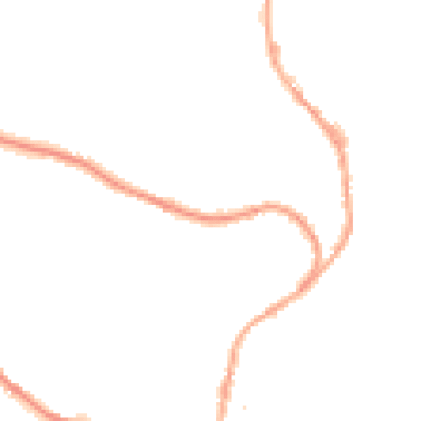 Night-time road noise heatmap for BB4 9EH
