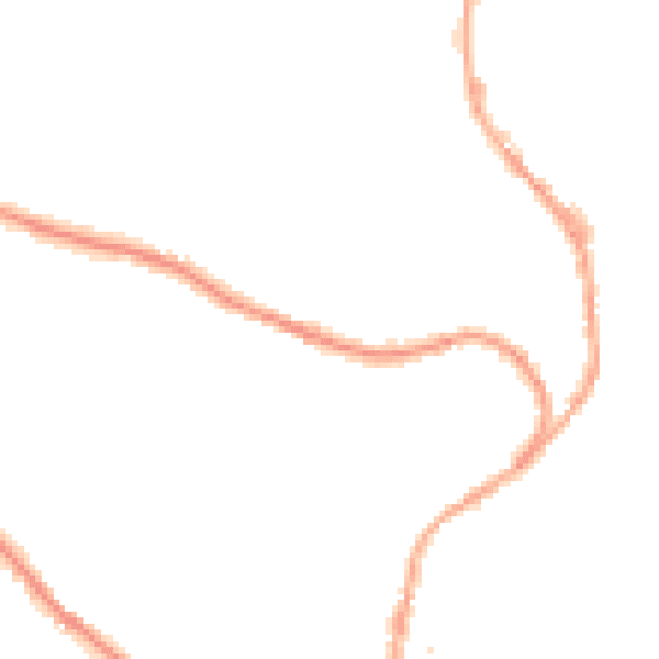 Night-time road noise heatmap for BB4 9EP