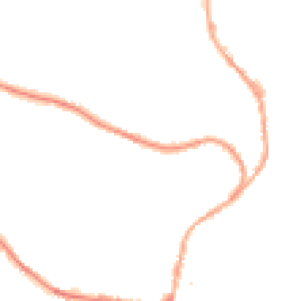 Night-time road noise heatmap for BB4 9ES