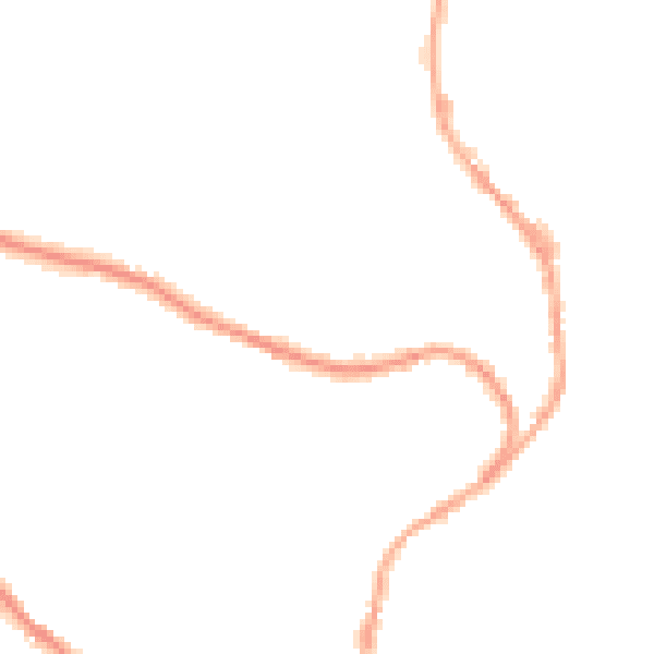 Night-time road noise heatmap for BB4 9EW