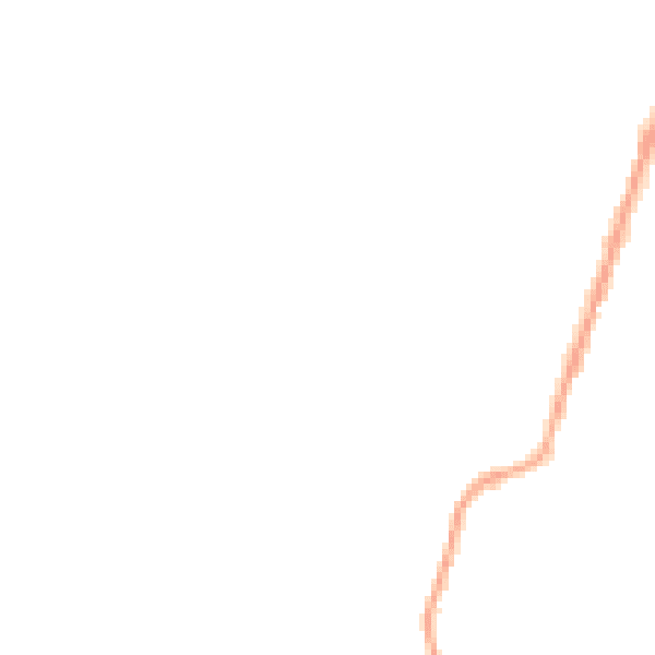 Night-time road noise heatmap for BB4 9NF