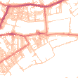 Daytime road noise heatmap for BB6 7BW