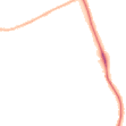 Night-time road noise heatmap for BB6 7FW