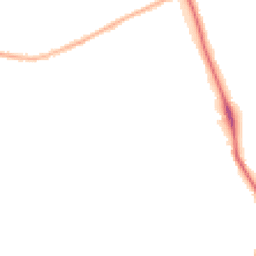 Night-time road noise heatmap for BB6 7FZ