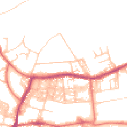 Daytime road noise heatmap for BB6 7RJ