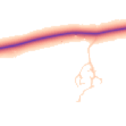 Daytime road noise heatmap for BB6 8AF