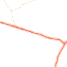 Daytime road noise heatmap for BB6 8AH