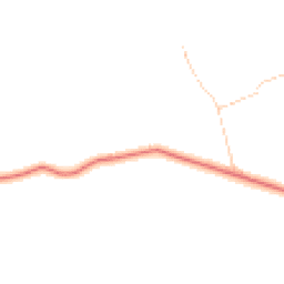 Daytime road noise heatmap for BB6 8AL
