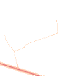 Daytime road noise heatmap for BB6 8AN