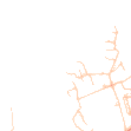 Daytime road noise heatmap for BB6 8BA