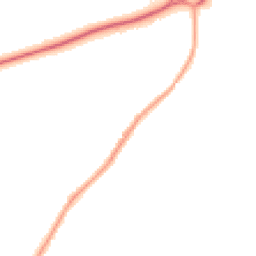 Night-time road noise heatmap for BB6 8BX