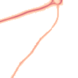 Night-time road noise heatmap for BB6 8BZ