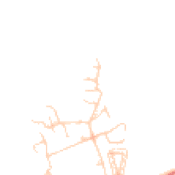 Daytime road noise heatmap for BB6 8DE