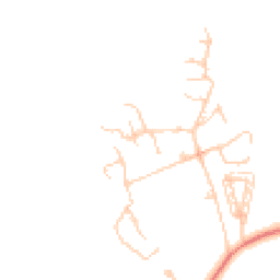 Daytime road noise heatmap for BB6 8HJ